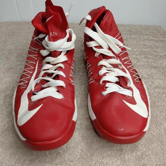 Nike Hyperdunk TB Sneakers Mens 13 Game Day Red Mid Top Gym Basketball 2012 main image 8